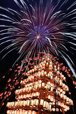 寄居玉淀水天宮祭花火大会