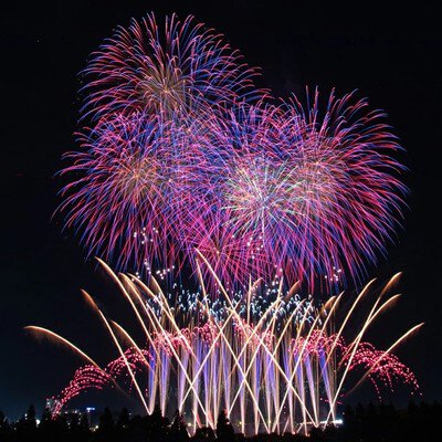 第71回 とりで利根川大花火 迫力満点の花火に約12万人が訪れる