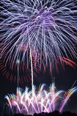 第48回 ふくしま花火大会〜光で紡ぐ感謝と挑戦 ともに未来へ〜 大迫力の最大1尺玉の大玉花火は必見