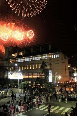 戸倉上山田温泉夏祭りと煙火大会