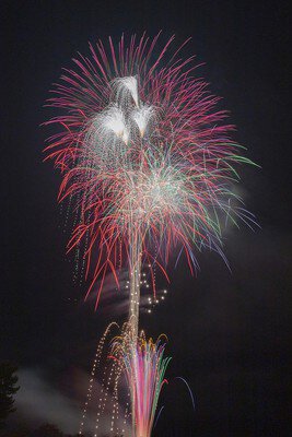 第31回 川中島古戦場まつり 夜空を照らす大輪の花は一見の価値あり