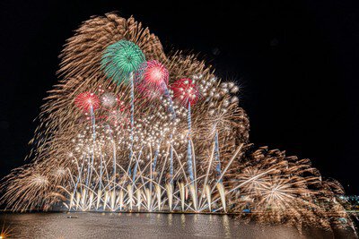 夜空と海を染める総合演出