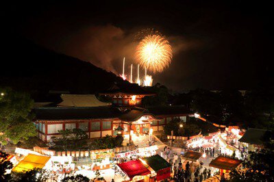 防府天満宮御誕辰祭 花火大会 画像(2/4)