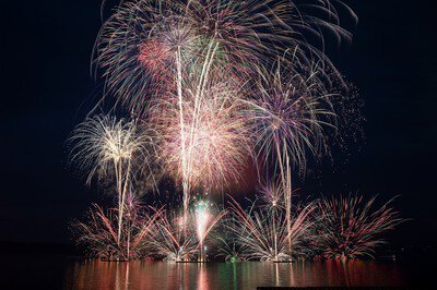 東北町湖水まつり花火大会 画像(2/2)