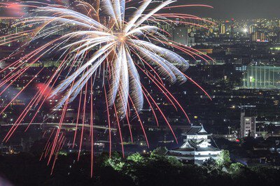 日本ライン夏まつりロングラン花火 画像(2/2)