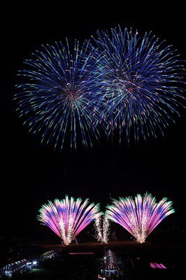 倉吉打吹まつり 飛天花火大会 画像(3/3)
