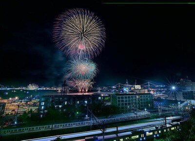 関門海峡花火大会 画像(5/5)
