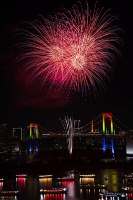 お台場レインボー花火 画像(4/5)