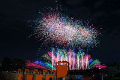 北区花火会 RED×BLUE SPARKLE GATE 画像(4/4)
