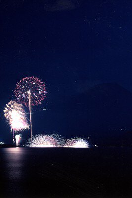 夜空に咲く大輪の花火が夏の風物詩を彩る