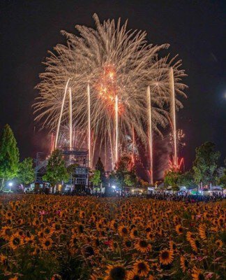 滋賀農業公園ブルーメの丘 ミュージック花火大会 画像(2/5)