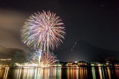 河口湖湖上祭 画像(2/3)