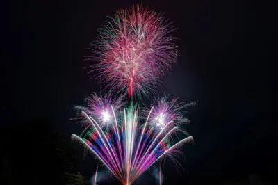 Rekifune River Clear Stream Festival / Doshin Fireworks Festival Image (3/4)
