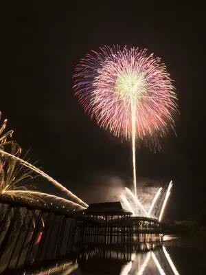 Tsuruta Festival Fireworks Festival Image (2/2)