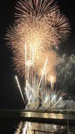 제76회 아사무시 온천 불꽃놀이 대회 2