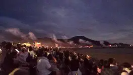 제76회 아사무시 온천 불꽃놀이 대회 3