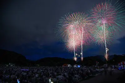 盛岡どんぱ 盛岡どんぱならではのミュージック花火を楽しめる