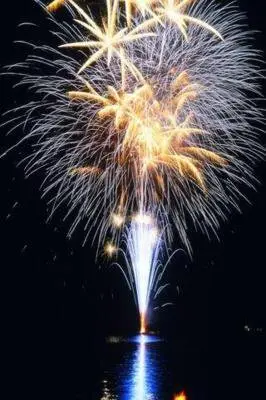 타자와코·류진 축제 타자와코 불꽃 대규모 류진 미코시와 대형 불꽃이 볼거리