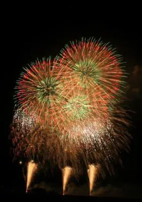第101回 増田の花火 豪快な花火の数々に目が離せない