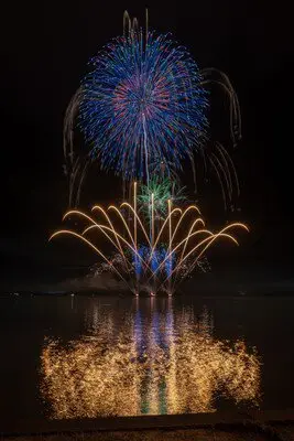 サンセットフェスタIN天王崎2025 なめがたの湖上花火大会