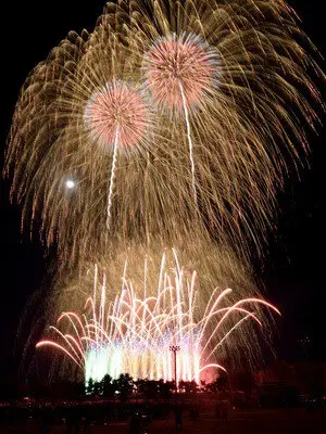 The 42nd Niisato Festival Fireworks
