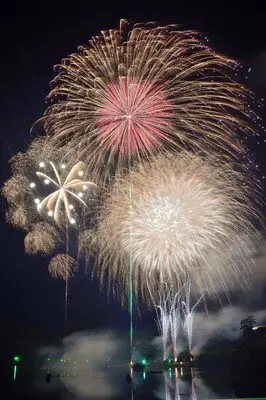 亀山湖上祭 君津市民花火大会