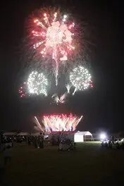 아가노 강 가을 불꽃 축제 4