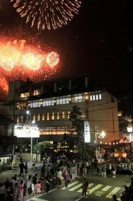 戸倉上山田温泉夏祭りと煙火大会