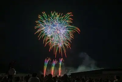 音楽と花火のコラボレーションは圧倒されること間違いなし