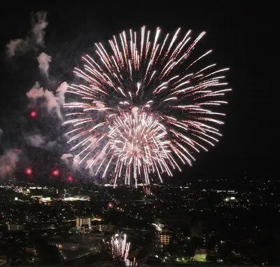 中山道·中津川御出祭納涼煙火大會