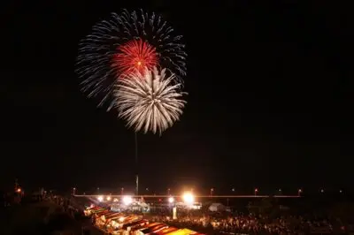이와타 여름 축제 불꽃놀이 대회