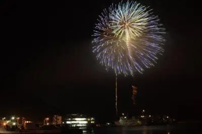 トライアスロン伊良湖大会前夜祭 花火大会