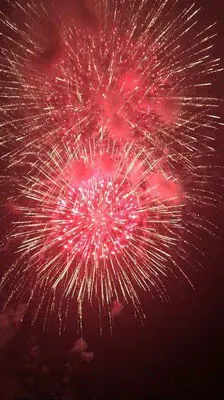 타이자 미나토 축제 — 800발의 불꽃이 밤하늘로 쏘아 올려집니다