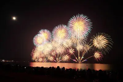 Matsue Suigosai Lake Fireworks Festival Image (5/5)