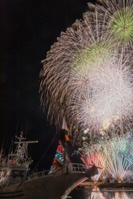 Tenryo-san Kute Fireworks Festival Image (2/5)