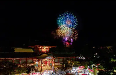 防府天満宮御誕辰祭 花火大会