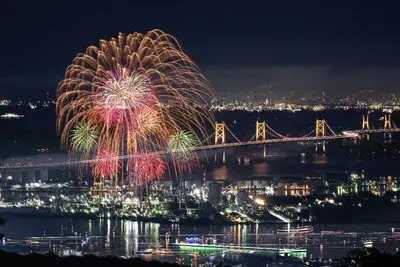 第61回 さかいで大橋まつり 海上花火大会