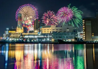 関門海峡花火大会 画像(2/5)