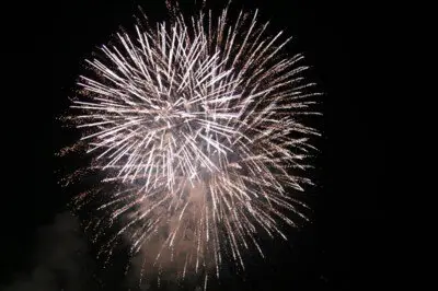 2026 기타하타 후루사토 여름축제 — 회장 가까이서 발사되어 압도적입니다