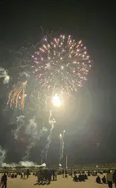 겐카이정 불꽃놀이 대회 3